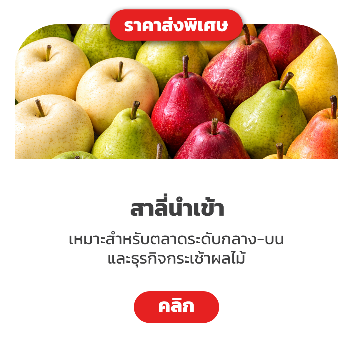 สาลี่นำเข้า
